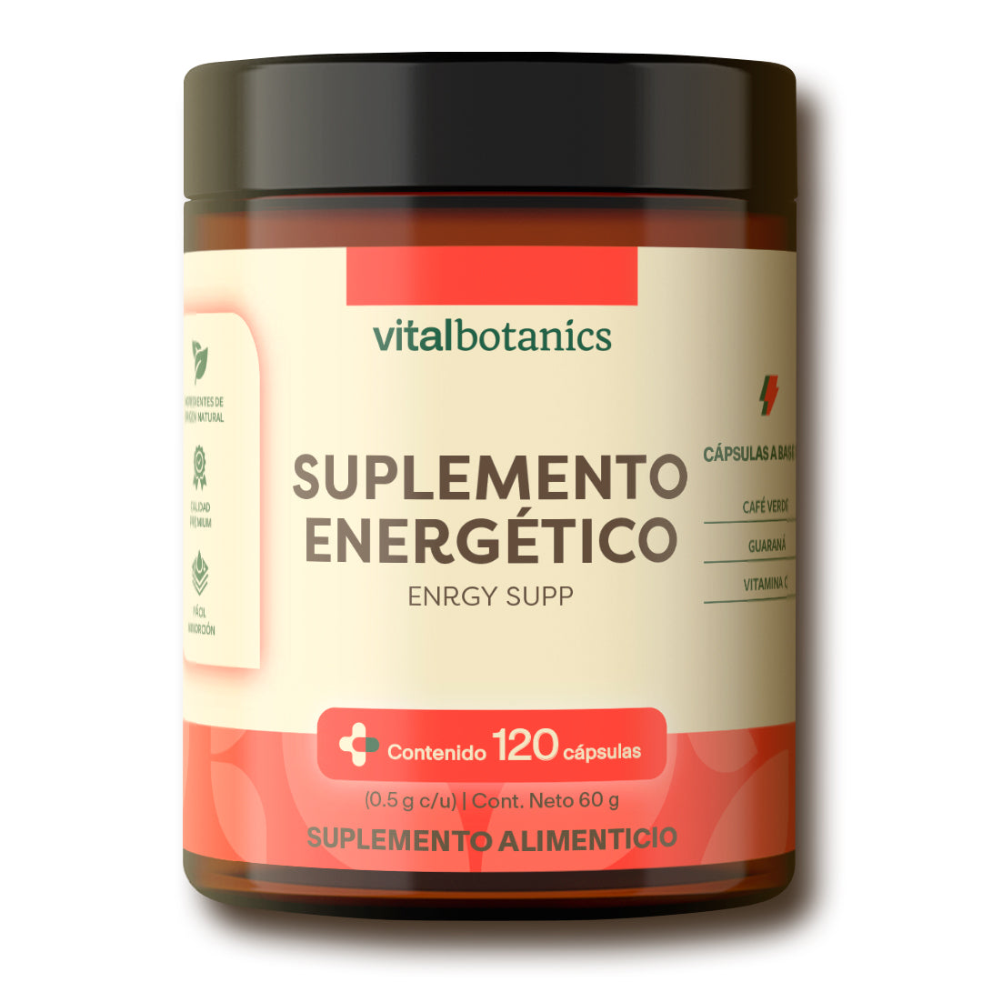 Suplemento Energético en Cápsulas - VitalBotanics