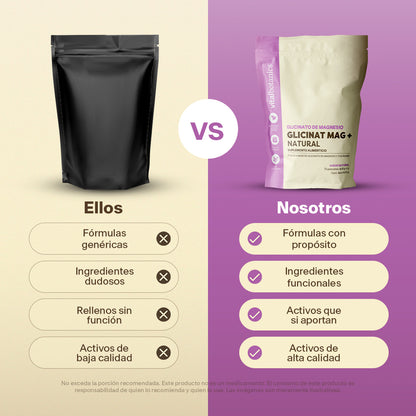 Glicinato De Magnesio Natural en Polvo