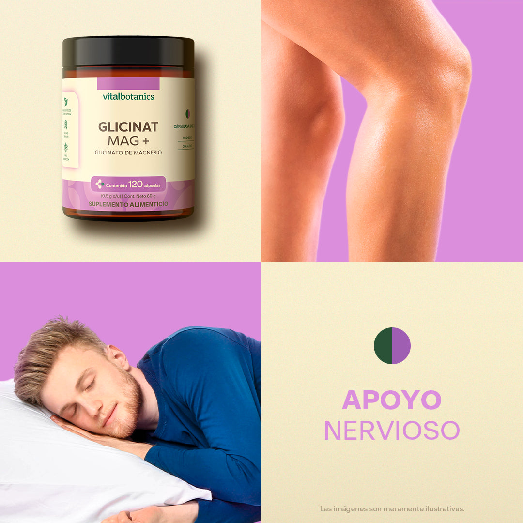 Glicinato De Magnesio en Cápsulas