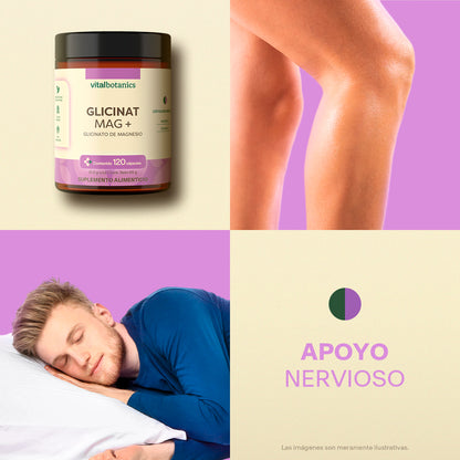 Glicinato De Magnesio en Cápsulas
