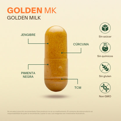 Golden Milk en Cápsulas