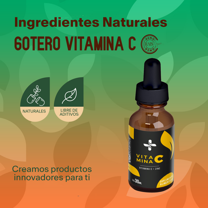 VITAMINA C Gotero | Vitamina C + Zinc