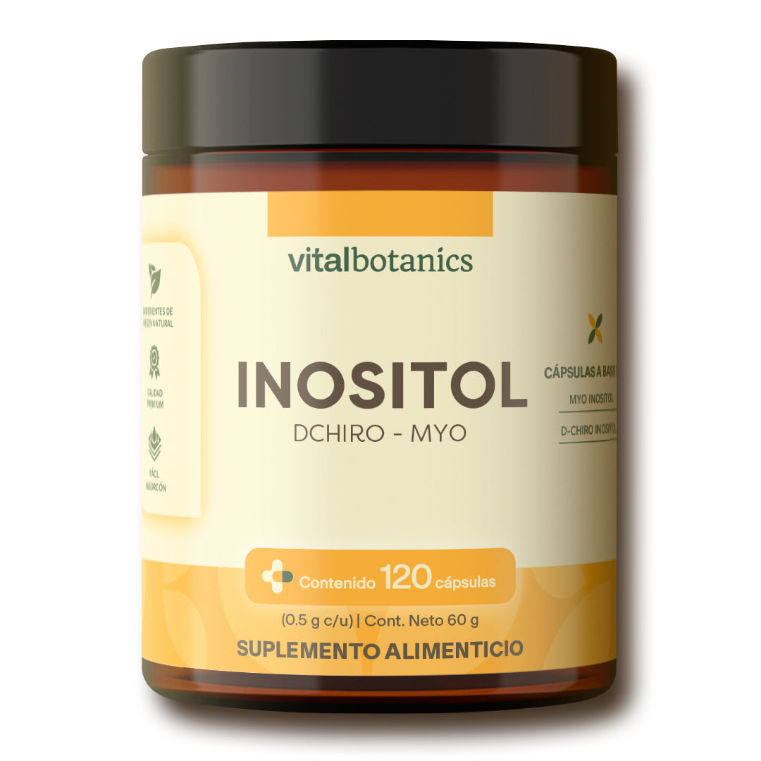 D-Chiro Inositol, Myo-Inositol en Cápsulas - VitalBotanics