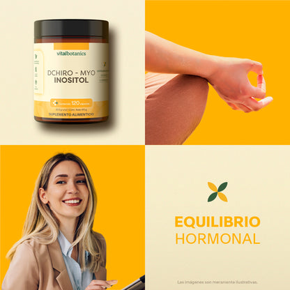 D-Chiro Inositol, Myo-Inositol en Cápsulas