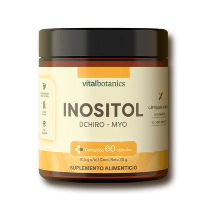 D-Chiro Inositol, Myo-Inositol en Cápsulas