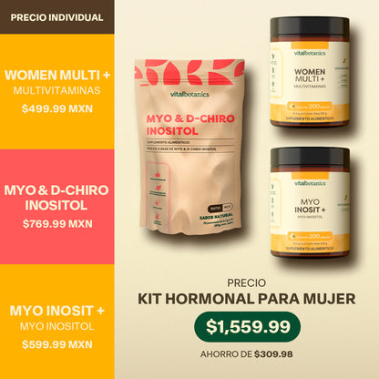 Kit Hormonal Para Mujer