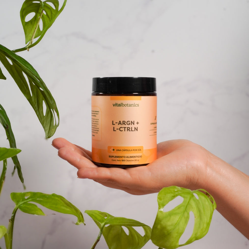 L-Arginina, L-Citrulina en Cápsulas