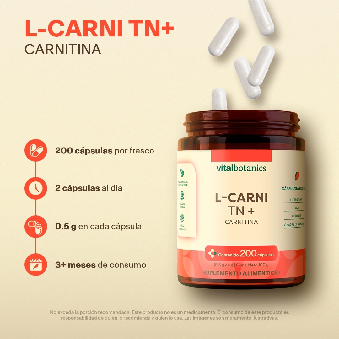 L-Carnitina en Cápsulas