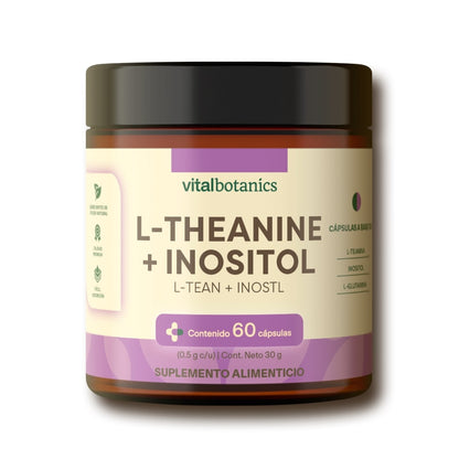 L-Teanina, Inositol en Cápsulas
