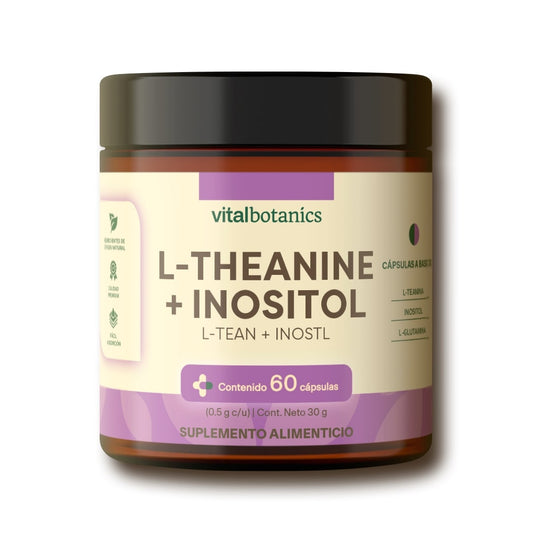 L-Teanina, Inositol en Cápsulas