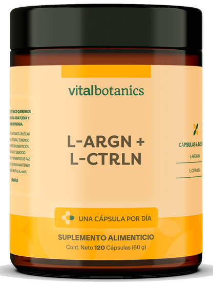 L-ARGN + L-CTRLN | L-ARGININA Y L-CITRULINA