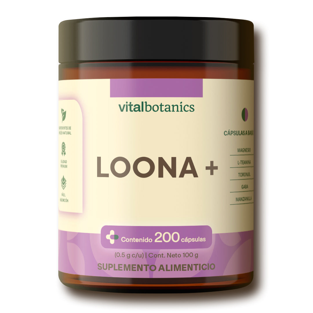 LOONA+ Sueño Profundo y Relajación | 200 Cápsulas – Descanso Natural