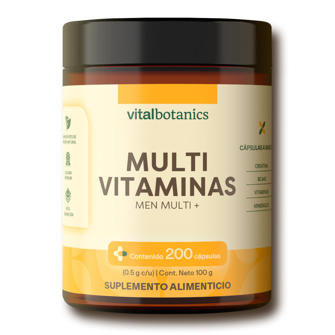 Multivitaminico Para Hombre en Cápsulas