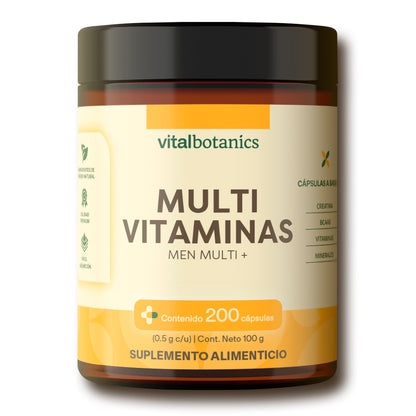 Multivitaminico Para Hombre en Cápsulas