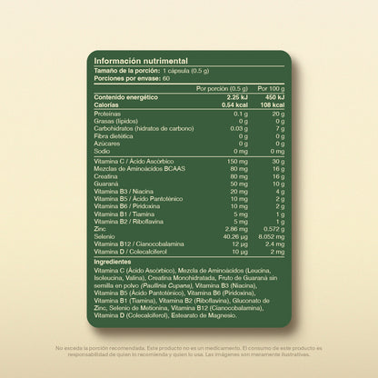 Multivitaminico Para Hombre en Cápsulas