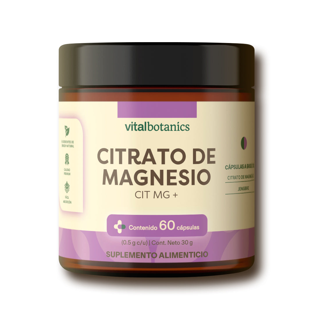 Citrato De Magnesio en Cápsulas