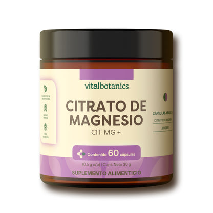 Citrato De Magnesio en Cápsulas