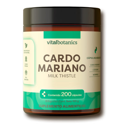Milk Thistle, Cardo Mariano en Cápsulas