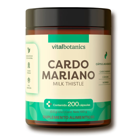 Milk Thistle, Cardo Mariano en Cápsulas