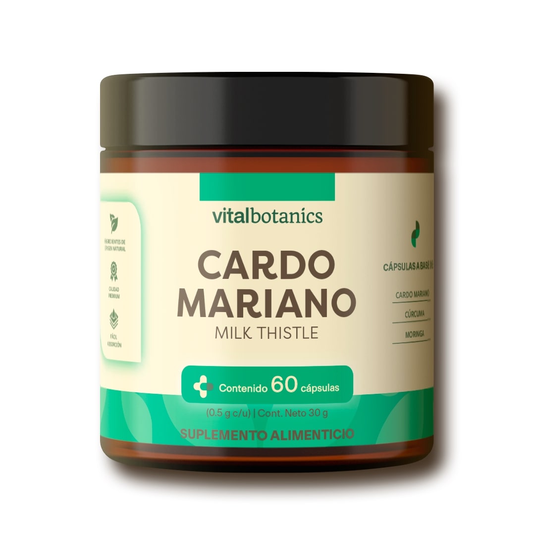Milk Thistle | Cardo Mariano (60 cápsulas) - VitalBotanics