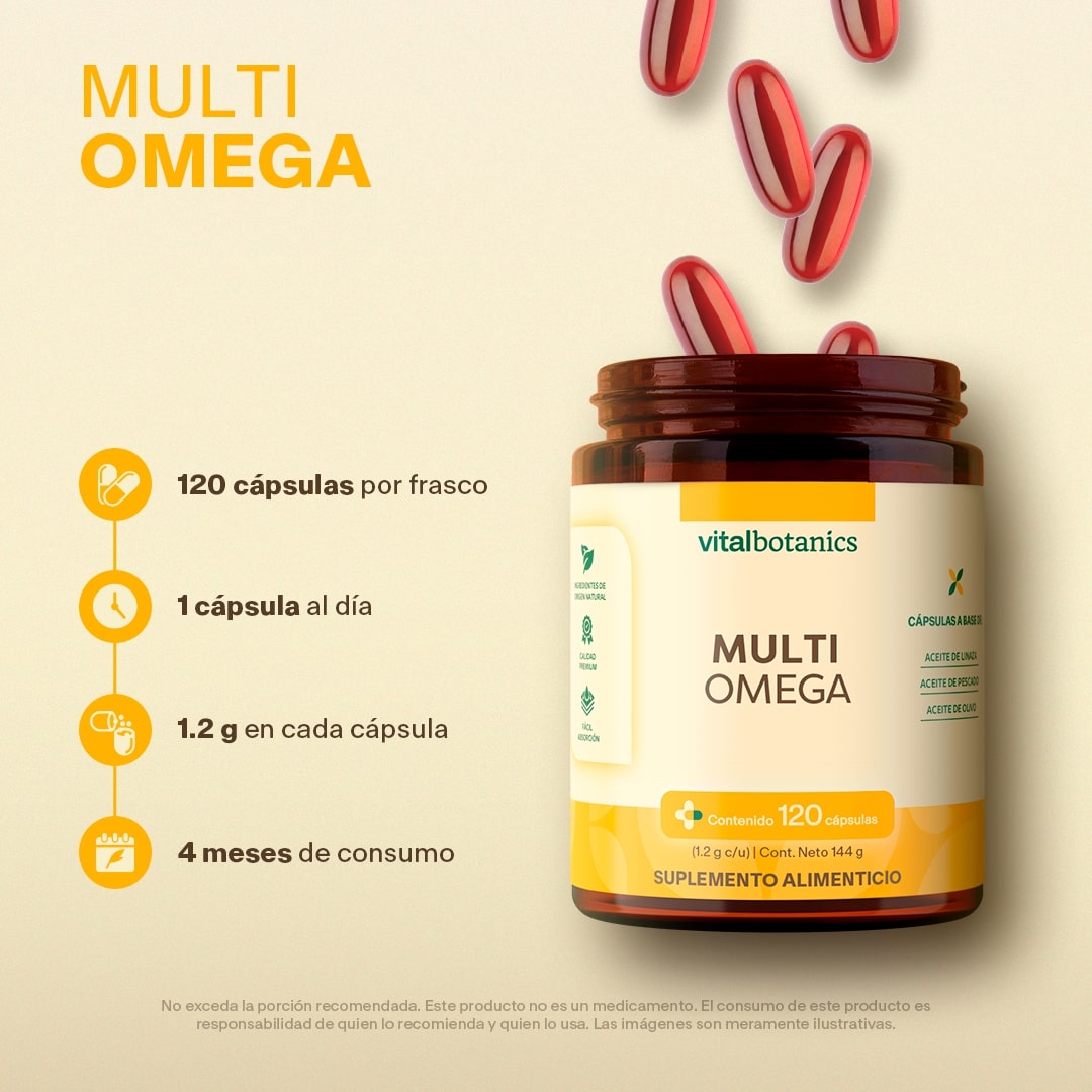 Multi Omega en Cápsulas