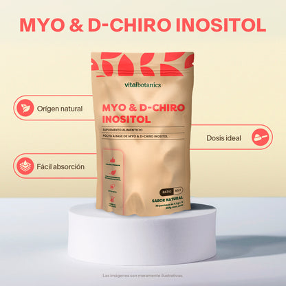 D-Chiro Inositol, Myo-Inositol en Polvo