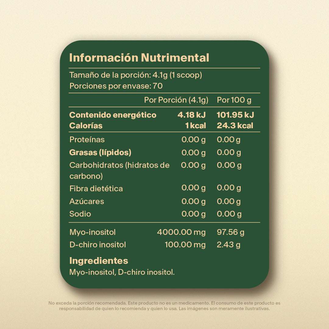 D-Chiro Inositol, Myo-Inositol en Polvo