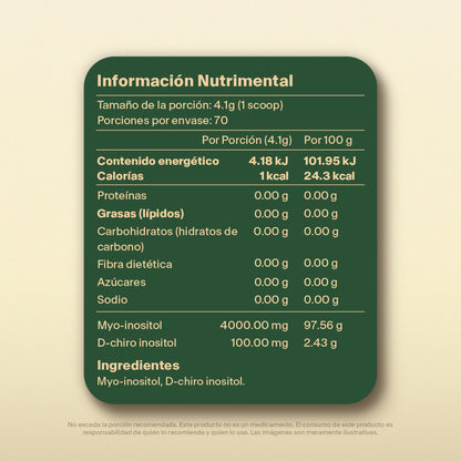 D-Chiro Inositol, Myo-Inositol en Polvo