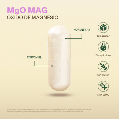 Óxido De Magnesio en Cápsulas