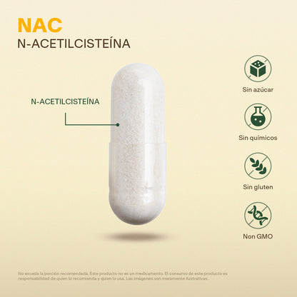 N-Acetilcisteina en Cápsulas