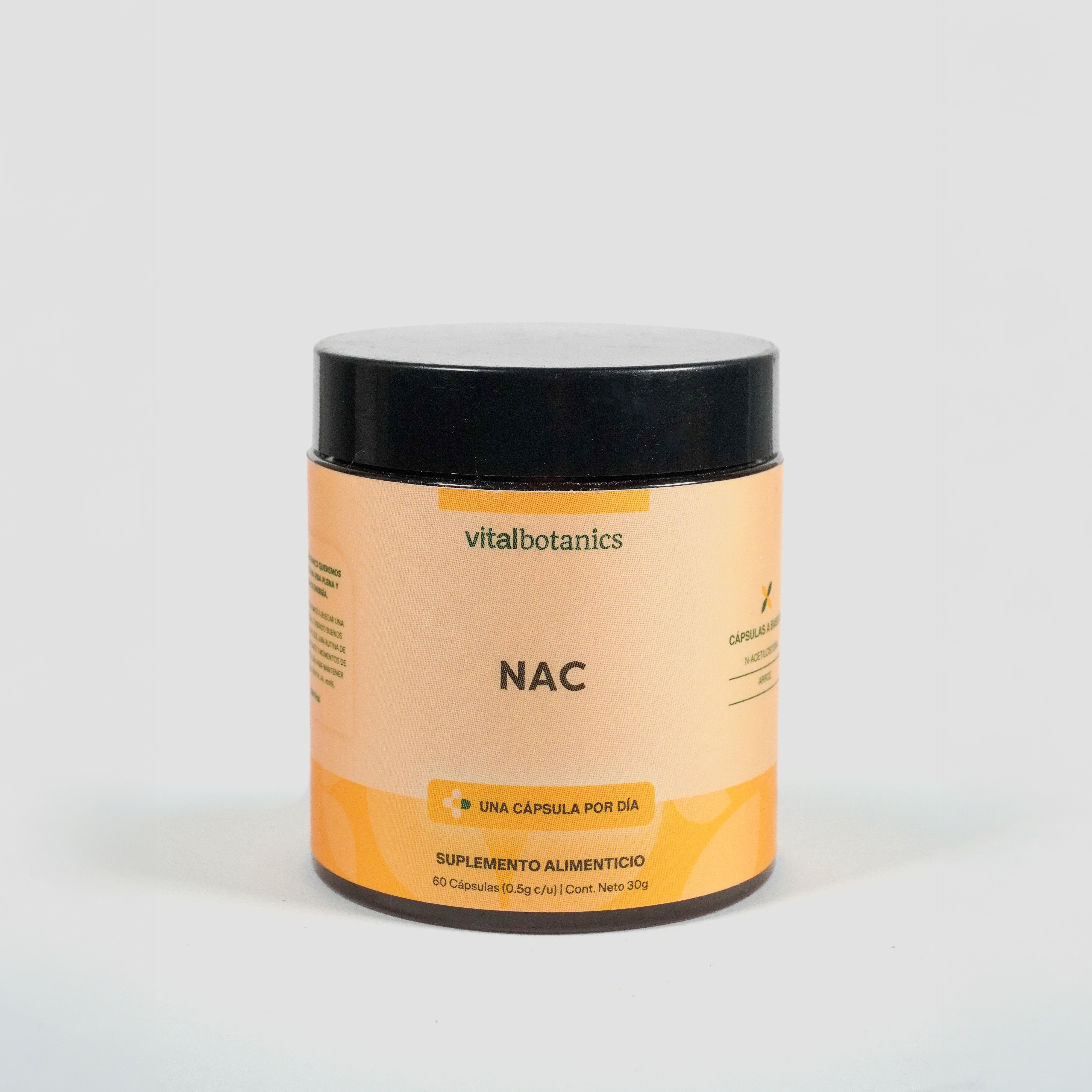 N-Acetilcisteina en Cápsulas - VitalBotanics