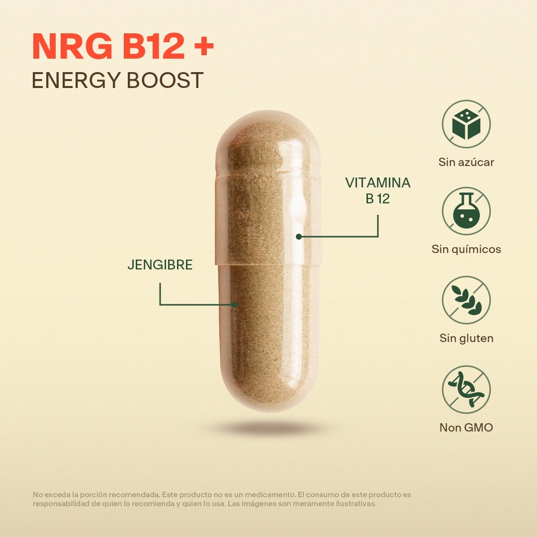 Vitamina B12 en Cápsulas