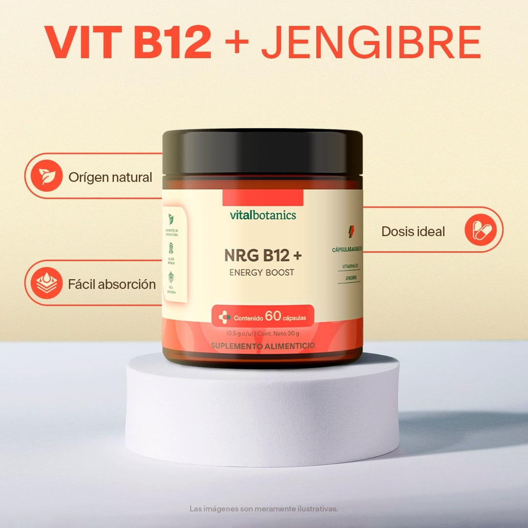 Vitamina B12 en Cápsulas
