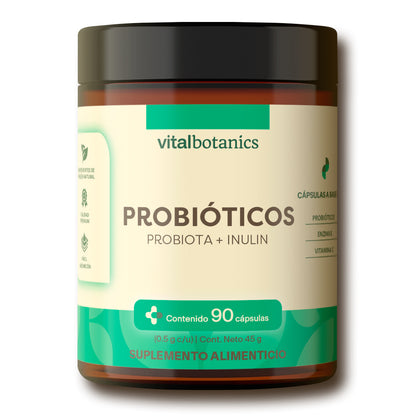 Probioticos, Inulina en Cápsulas