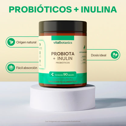 Probioticos, Inulina en Cápsulas