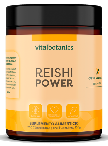 REISHI POWER | Hongo Reishi Adaptogeno