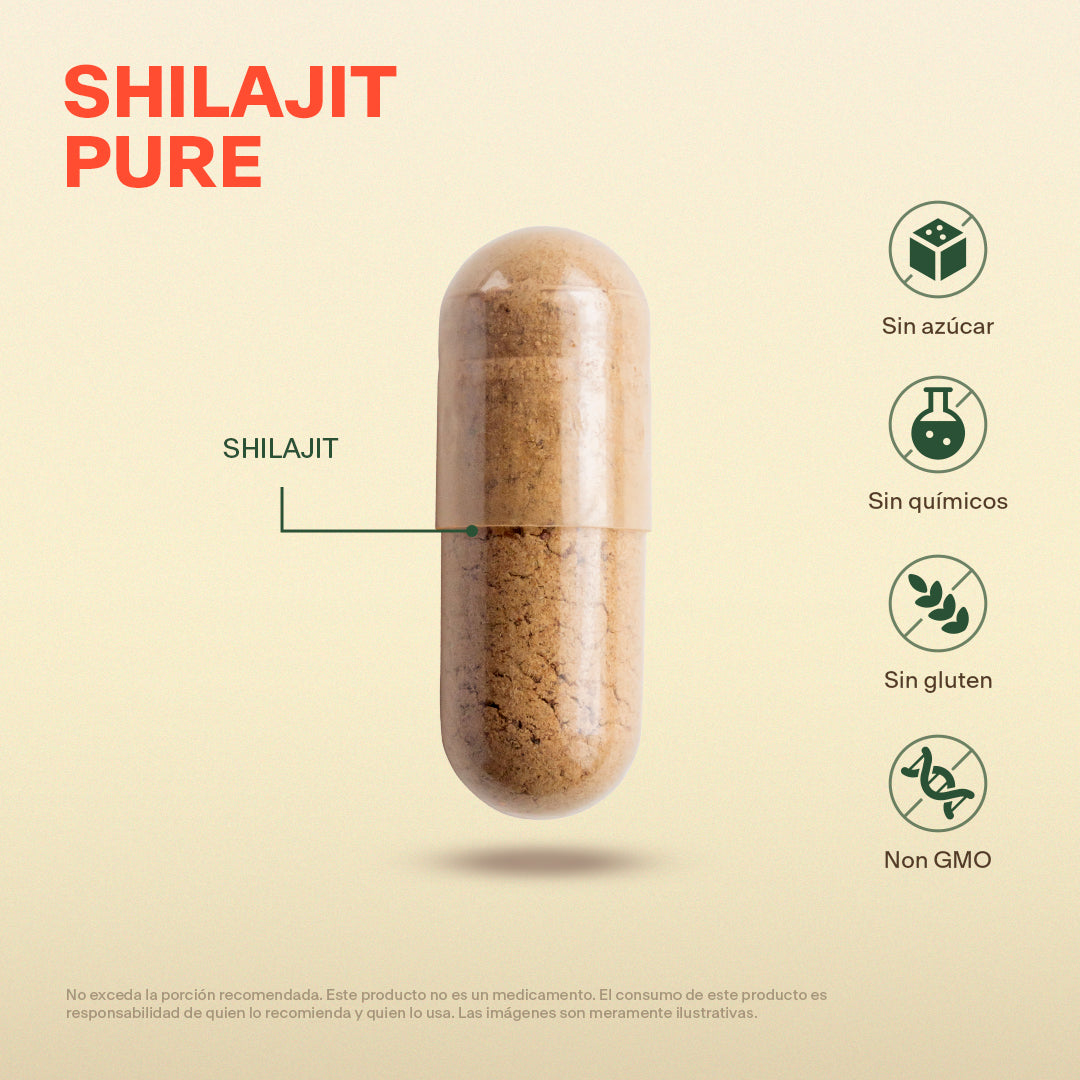 Shilajit en Cápsulas
