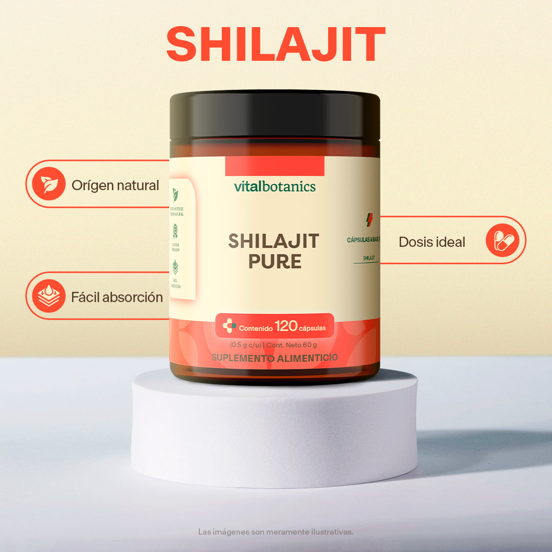 Shilajit en Cápsulas