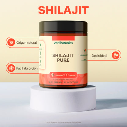 Shilajit en Cápsulas