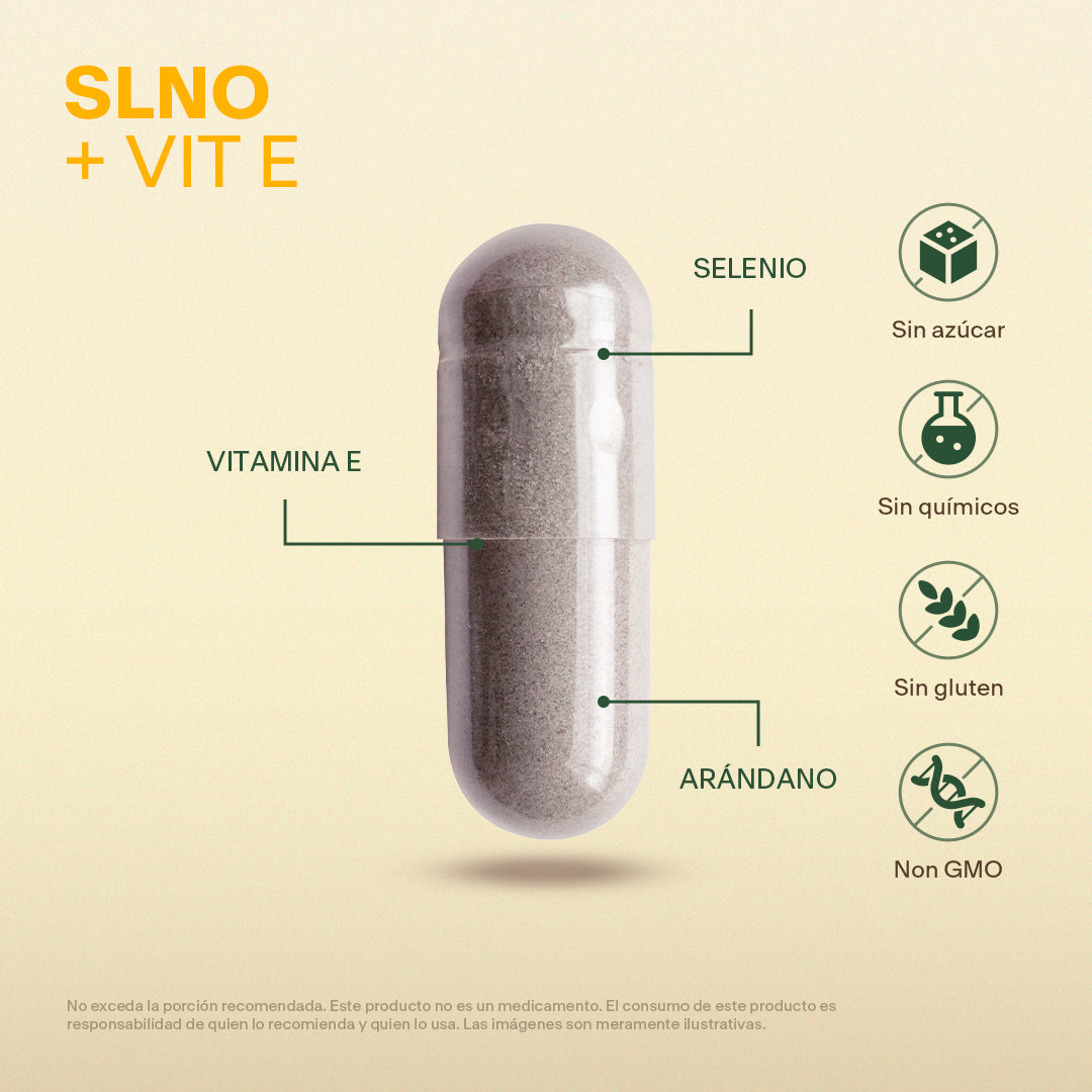 Selenio, Vitamina E en Cápsulas - VitalBotanics