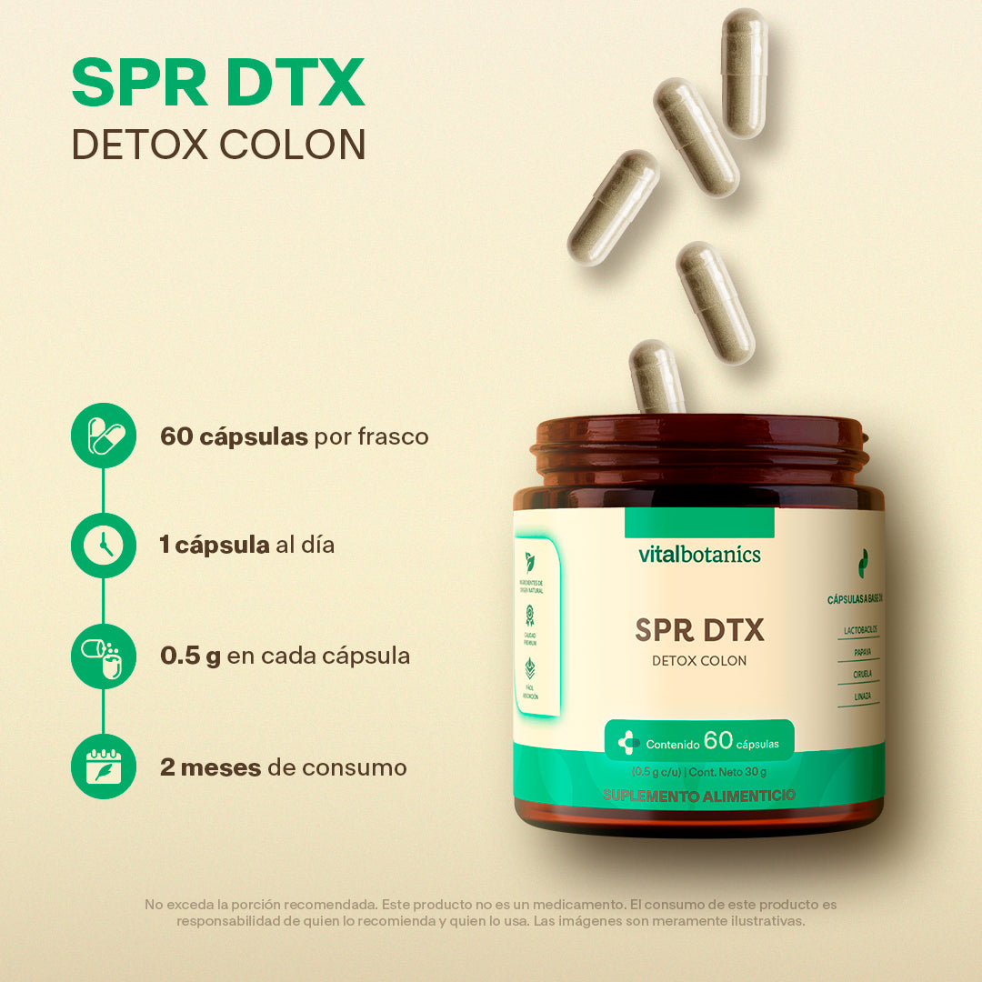 Detox Colon en Cápsulas