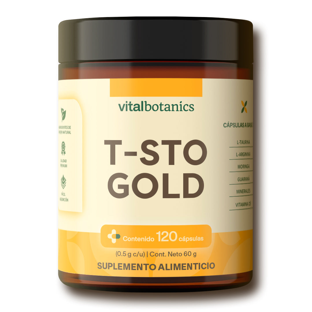 T-STO GOLD – Suplemento Natural para Hombre