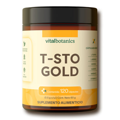 T-STO GOLD – Suplemento Natural para Hombre