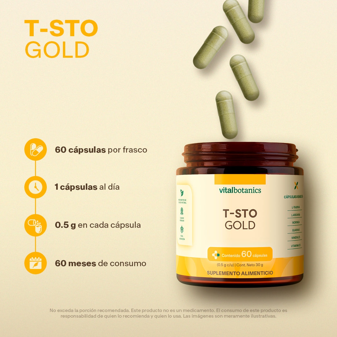 Precursor De Testosterona Gold en Cápsulas