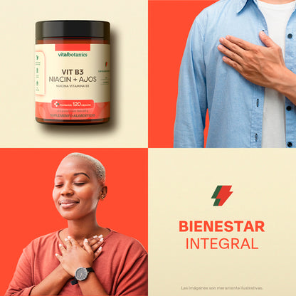 Niacina, Vitamina B3 en Cápsulas