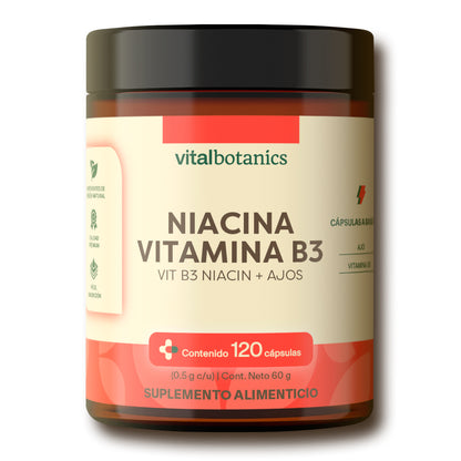 Niacina, Vitamina B3 en Cápsulas