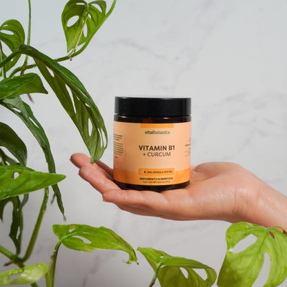 Vitamina B1, Cúrcuma en Cápsulas