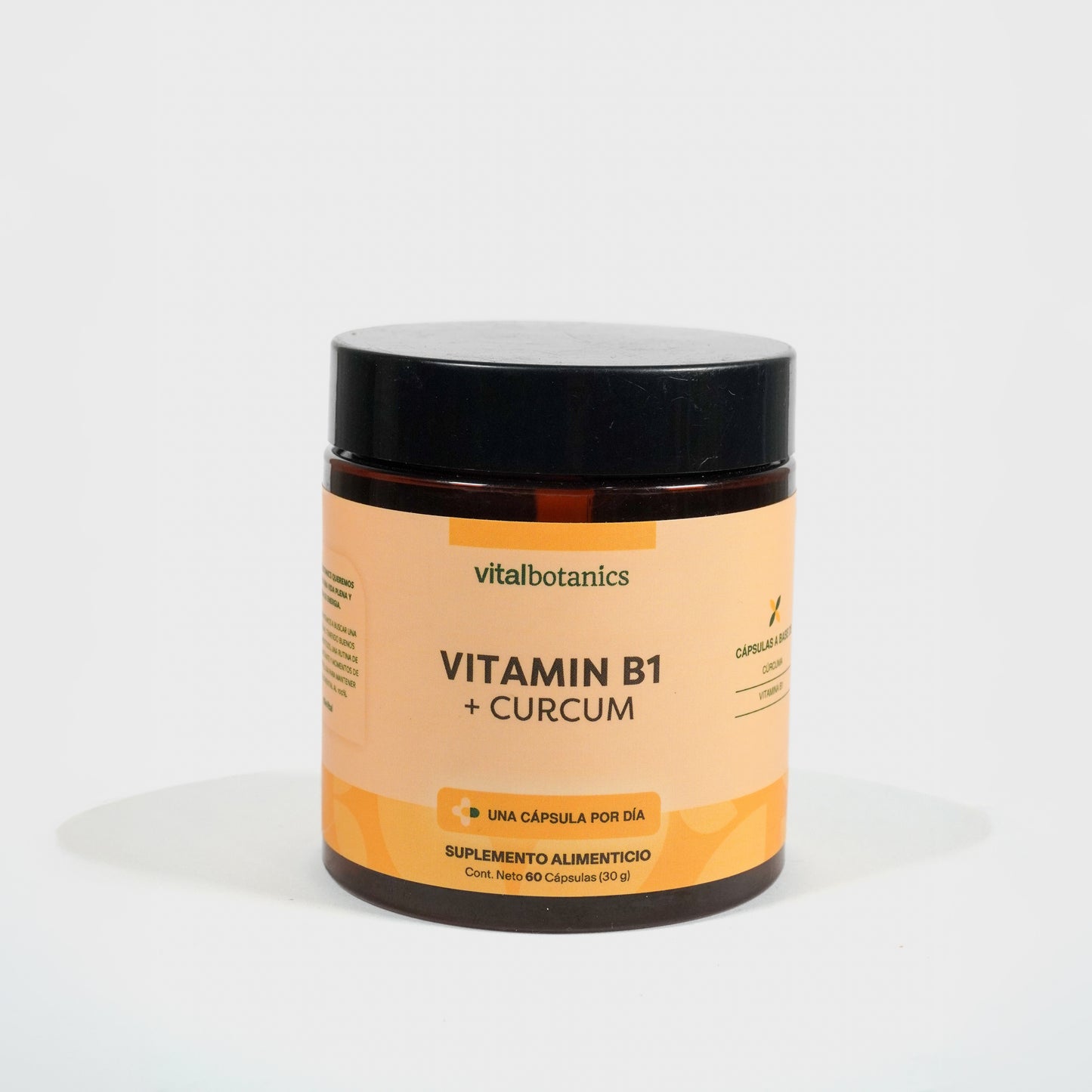 Vitamina B1, Cúrcuma en Cápsulas