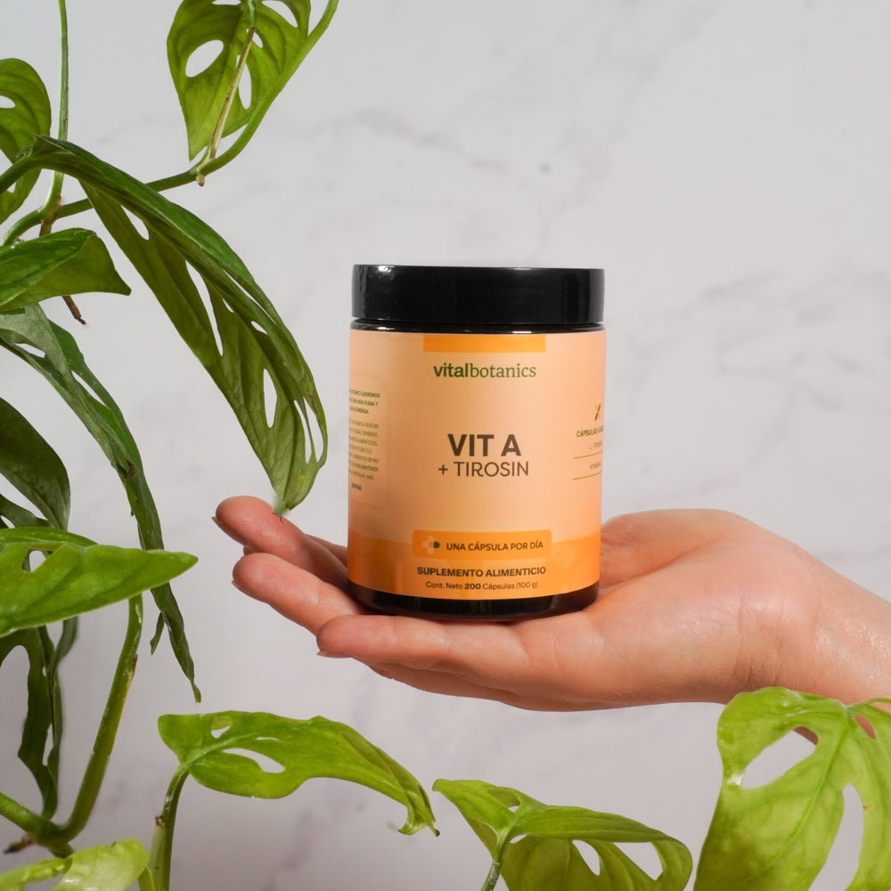 Vitamina A, Tirosina en Cápsulas