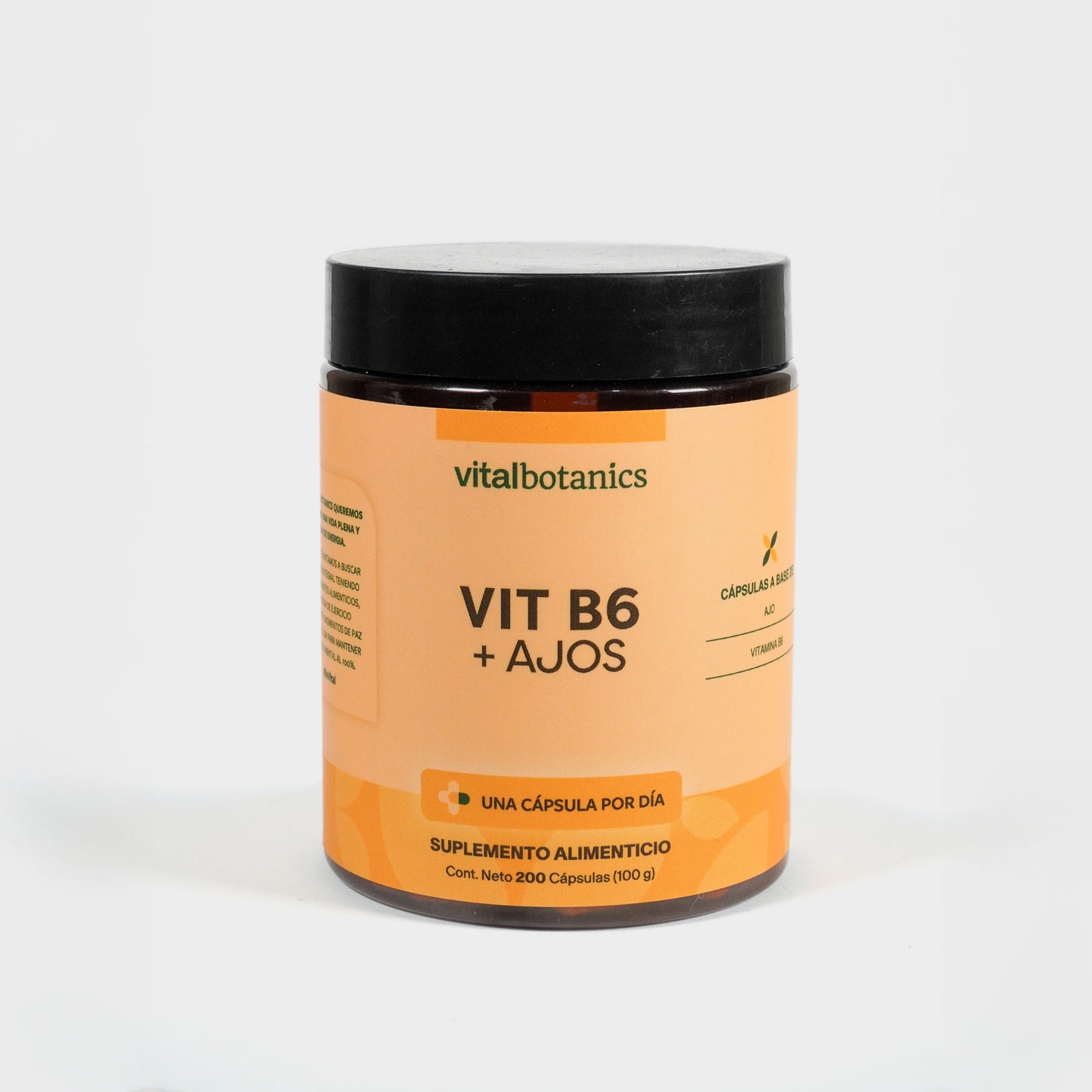 Vitamina B6, Piridoxina en Cápsulas